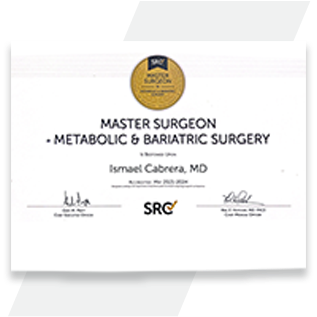 Master Surgeon in Metabolic and Bariatric Surgery