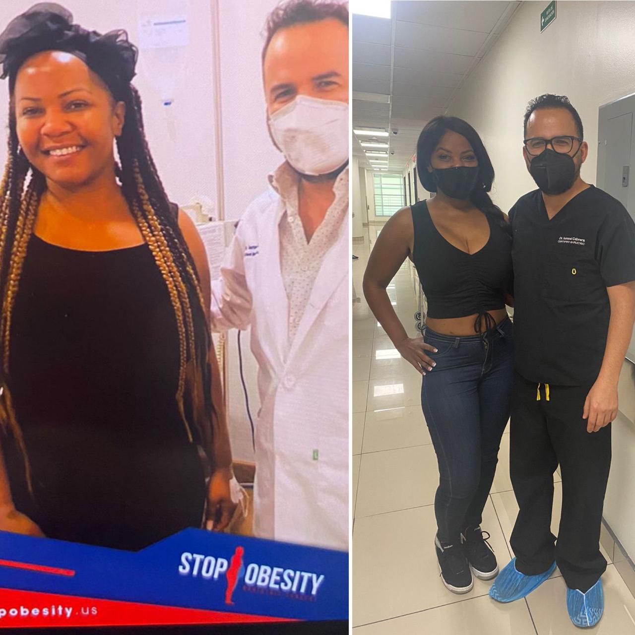 Happy, slim teenager after bariatric surgery